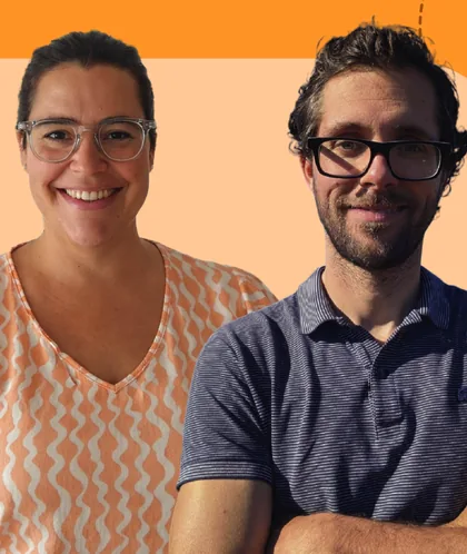 Prof. Victoria Bianchi e Ing. Agustín Pardo